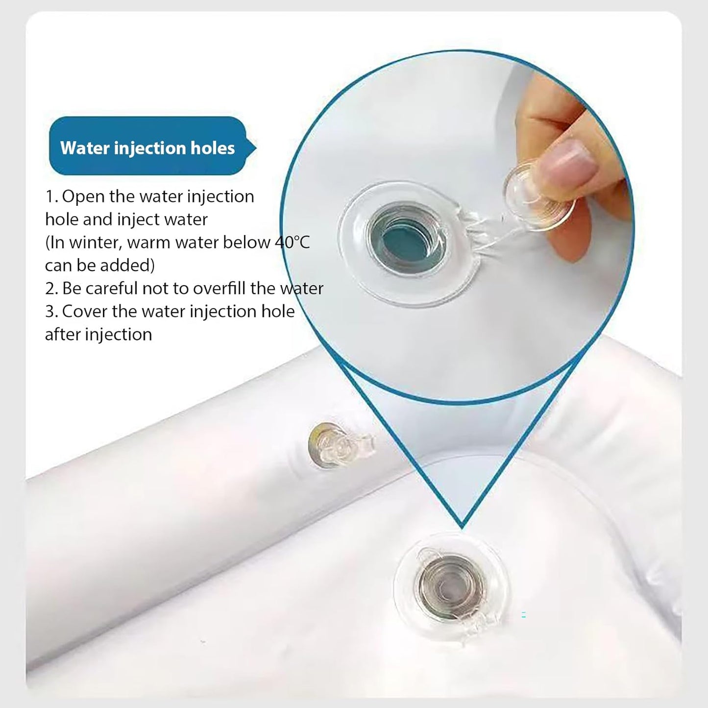 🐾💦 Tapete Inflable para Mascotas 🐶🐱