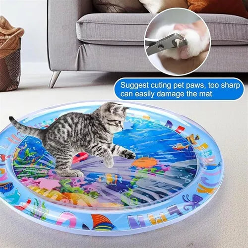 🐾💦 Tapete Inflable para Mascotas 🐶🐱